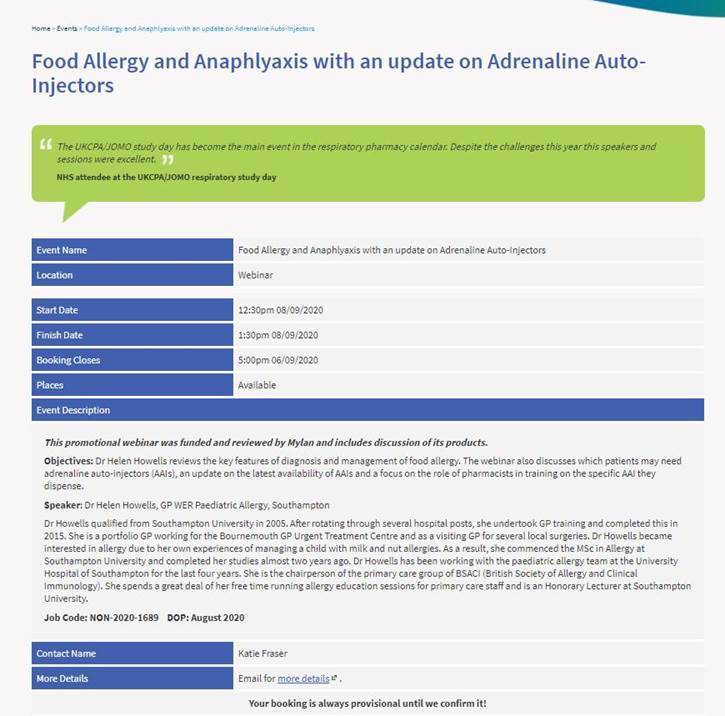 Food allergy and anaphylaxis with an update on Adrenaline Auto-Injectors.jpg